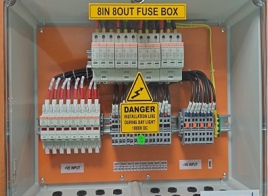 8IN 8OUT DC FUSE BOX